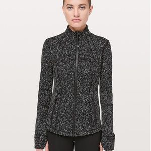 lululemon Define Jacket, Blk/Wht, Size 10